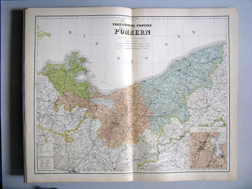 Hand-Atlas des Himmels und der Erde (1886)
13. Preussische Provinz Pommern