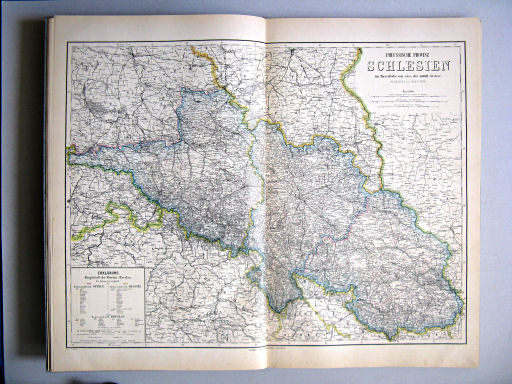 Hand-Atlas des Himmels und der Erde (1886)
14. Preussische Provinz Schlesien