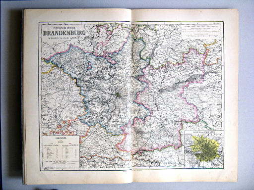 Hand-Atlas des Himmels und der Erde (1886)
15. Preussische Provinz Brandenburg