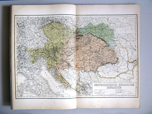 Hand-Atlas des Himmels und der Erde (1886)
25. Oesterreichisch-Ungarische Monarchie