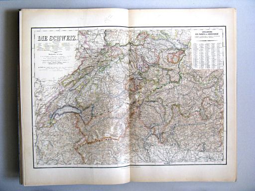 Hand-Atlas des Himmels und der Erde (1886)
32. Die Schweiz