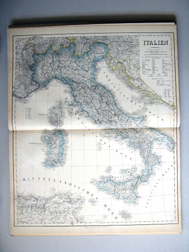 Hand-Atlas des Himmels und der Erde (1886)
33. Italien