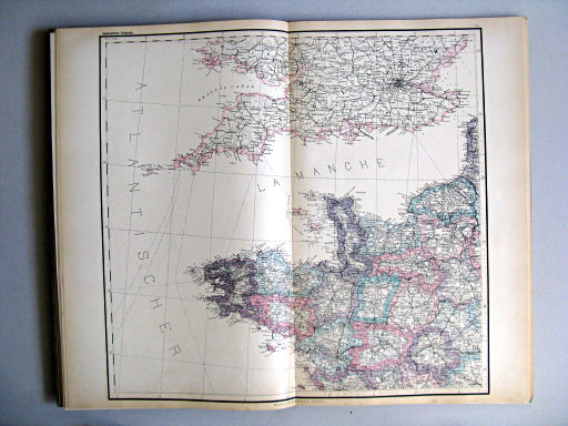 Hand-Atlas des Himmels und der Erde (1886)
37. Frankreich ... (nordwestlich)