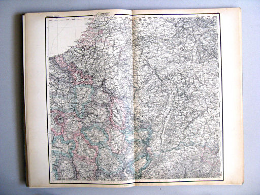 Hand-Atlas des Himmels und der Erde (1886)
38. Frankreich ... (nordöstlich)
