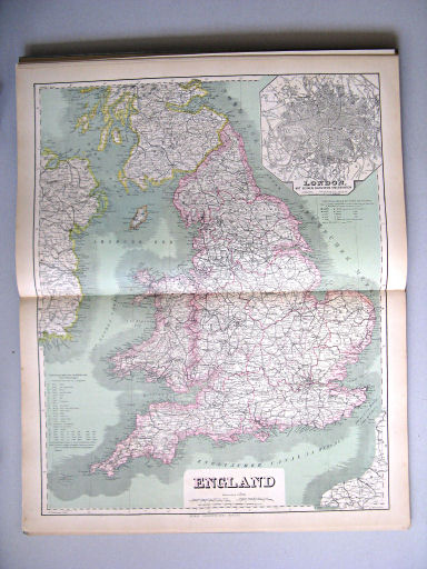 Hand-Atlas des Himmels und der Erde (1886)
43. England