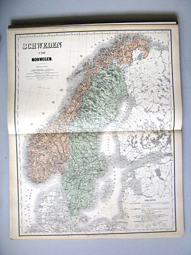 Hand-Atlas des Himmels und der Erde (1886)
46. Schweden und Norwegen