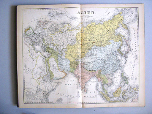 Hand-Atlas des Himmels und der Erde (1886)
50. Asien