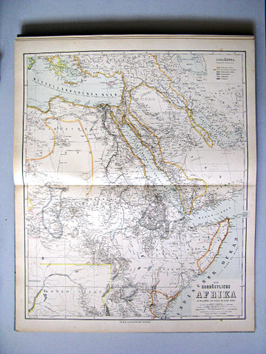 Hand-Atlas des Himmels und der Erde (1886)
57. Das nordöstliche Afrika