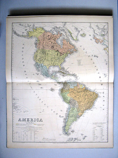 Hand-Atlas des Himmels und der Erde (1886)
59. America