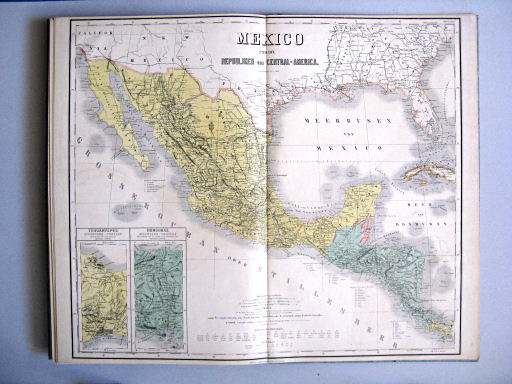 Hand-Atlas des Himmels und der Erde (1886)
63. Mexico und die Republiken von Central-America