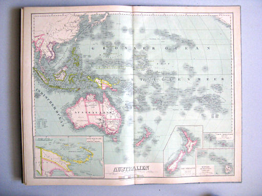 Hand-Atlas des Himmels und der Erde (1886)
66. Australien