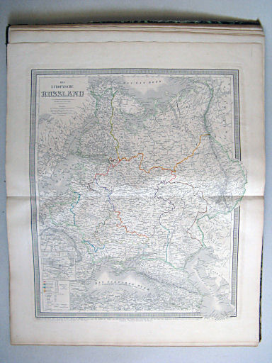 Hand-Atlas der Erde und des Himmels in 50 Blättern (1863)
35. Das Europäische Russland