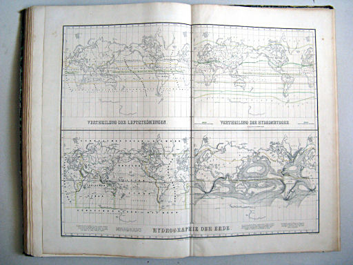 Hand-Atlas der Erde und des Himmels in 50 Blättern (1863)
47. Physikalische Karte I