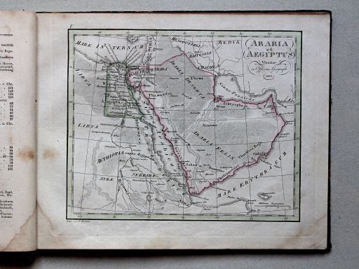 Atlas der alten Welt, 1828
V. Arabia et Aegyptus