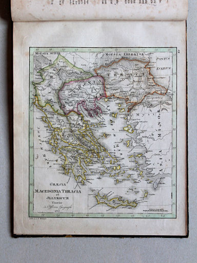 Atlas der alten Welt, 1828
VII. Graecia, Macedonia, Thracia et Illyricum