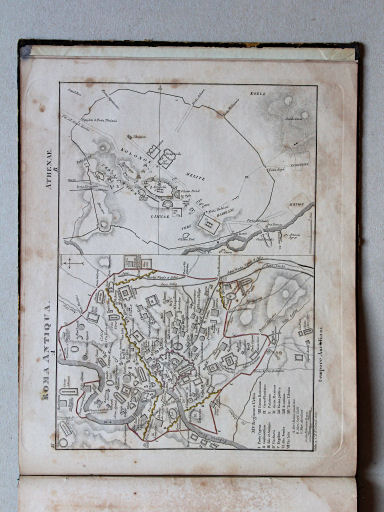 Atlas der alten Welt, 1828
IX. a. Roma Antiqua. b. Athenae