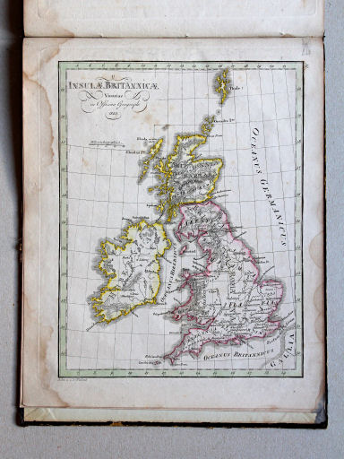 Atlas der alten Welt, 1828
XI. Insulae Britannicae