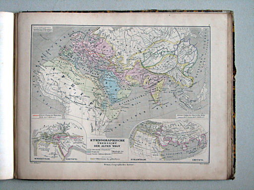 Atlas der alten Welt, 1864
I. Ethnographische Übersicht der Alten Welt