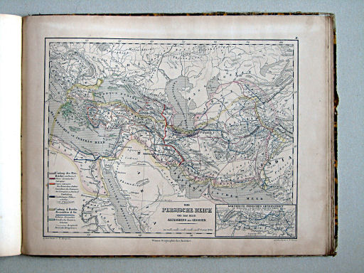Atlas der alten Welt, 1864
II. Das Persische Reich und das Reich Alexanders des Grossen