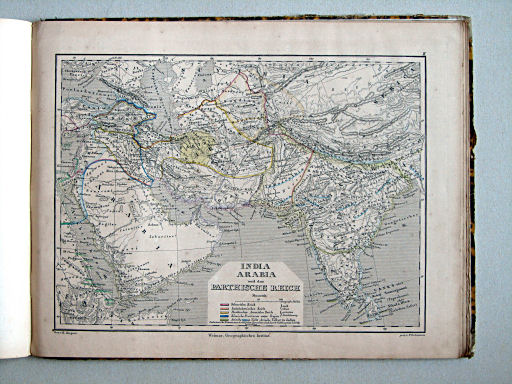 Atlas der alten Welt, 1864
III. India, Arabia und das Parthische Reich