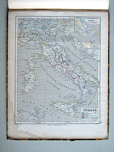 Atlas der alten Welt, 1864
XII. Italia
