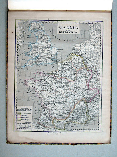 Atlas der alten Welt, 1864
XIV. Gallia und Britannia