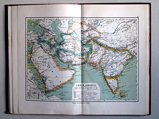 Atlas antiquus: Atlas der alten Welt, 1884
III. India, Arabia, Regnum Parthicum