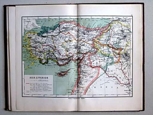 Atlas antiquus: Atlas der alten Welt, 1884
VI. Asia Citerior