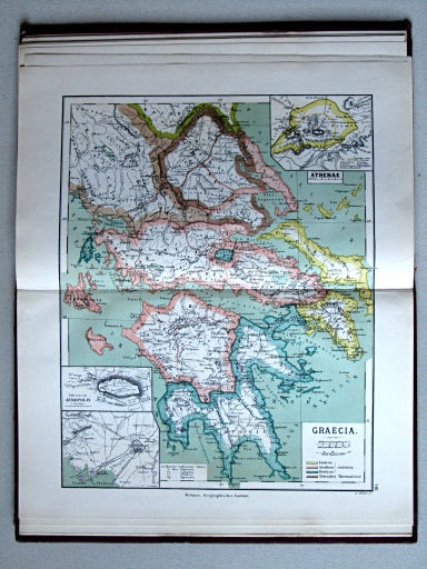 Atlas antiquus: Atlas der alten Welt, 1884
VIII. Graecia