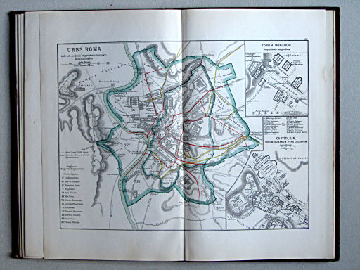 Atlas antiquus: Atlas der alten Welt, 1884
11. Urbs Roma inde ab Augusti Imperatoris tempore