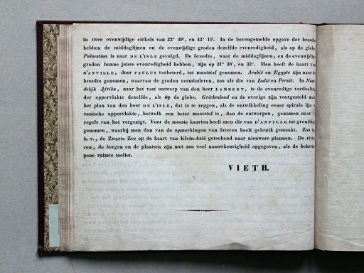 Vieth, Atlas der Oude Wereld, 1830
Voorwoord / Preface (2)