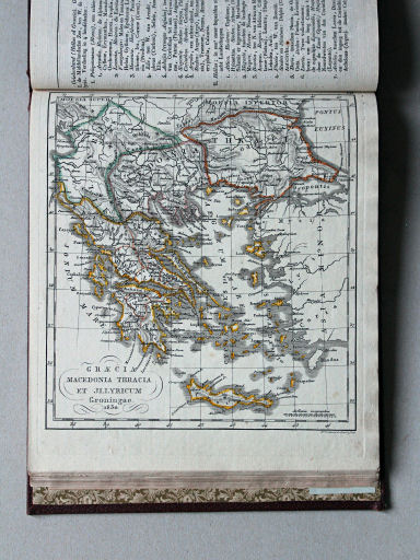 Vieth, Atlas der Oude Wereld, 1830
VII. Graecia, Macedonia, Thracia et Illyricum