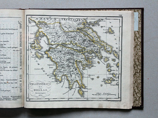 Vieth, Atlas der Oude Wereld, 1830
VIII. Peloponnesus et Hellas