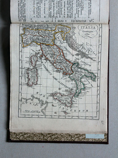 Vieth, Atlas der Oude Wereld, 1830
IX. Italia