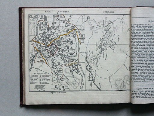 Vieth, Atlas der Oude Wereld, 1830
X. Roma antiqua. Athenae
