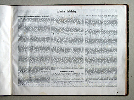 Atlas öfver gamla verlden, 1863
Inleiding / Introduction p. 1