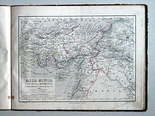 Atlas öfver gamla verlden, 1863
VI. Asia Minor, Syria u. Armenia