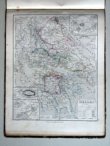 Atlas öfver gamla verlden, 1863
VIII. Hellas