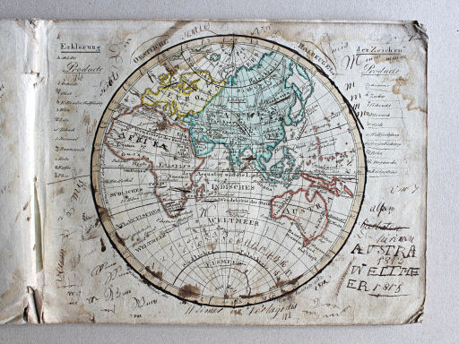 Compendieuser allgemeiner Atlas, 1812
I. Oestliche Halbkugel