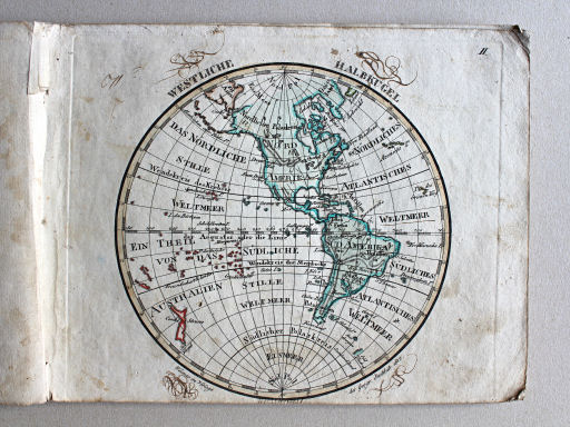 Compendieuser allgemeiner Atlas, 1812
II. Westliche Halbkugel
