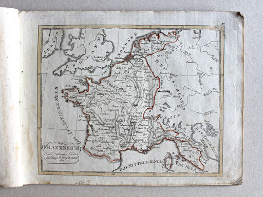 Compendieuser allgemeiner Atlas, 1812
V. Frankreich