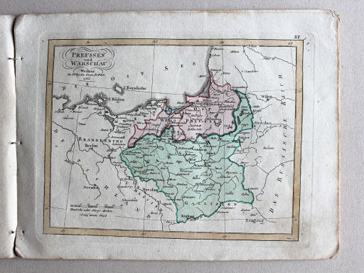 Compendieuser allgemeiner Atlas, 1812
XI. Preussen und Warschau