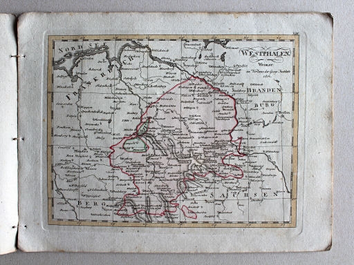 Compendieuser allgemeiner Atlas, 1812
XIII. Westphalen