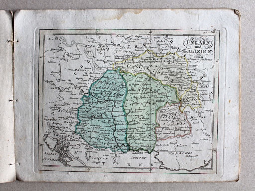 Compendieuser allgemeiner Atlas, 1812
XVIII. Ungarn und Galizien