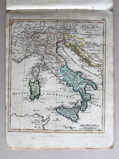 Compendieuser allgemeiner Atlas, 1812
XIX. Italien
