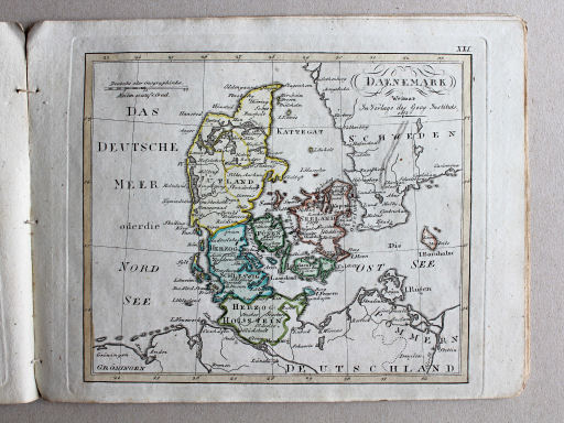 Compendieuser allgemeiner Atlas, 1812
XXI. Daenemark