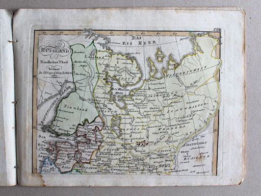 Compendieuser allgemeiner Atlas, 1812
XXIII. Russland Nördlicher Theil