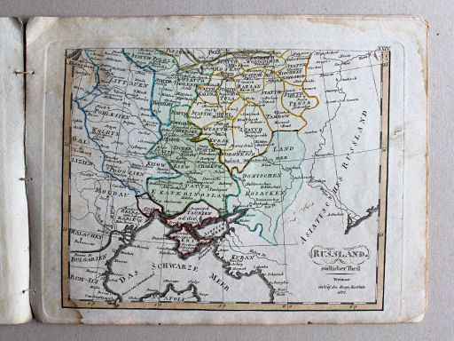 Compendieuser allgemeiner Atlas, 1812
XXIV. Russland südlicher Theil