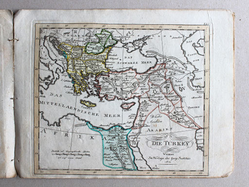 Compendieuser allgemeiner Atlas, 1812
XXV. Die Türkey