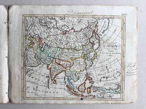 Compendieuser allgemeiner Atlas, 1812
XXVI. Asien